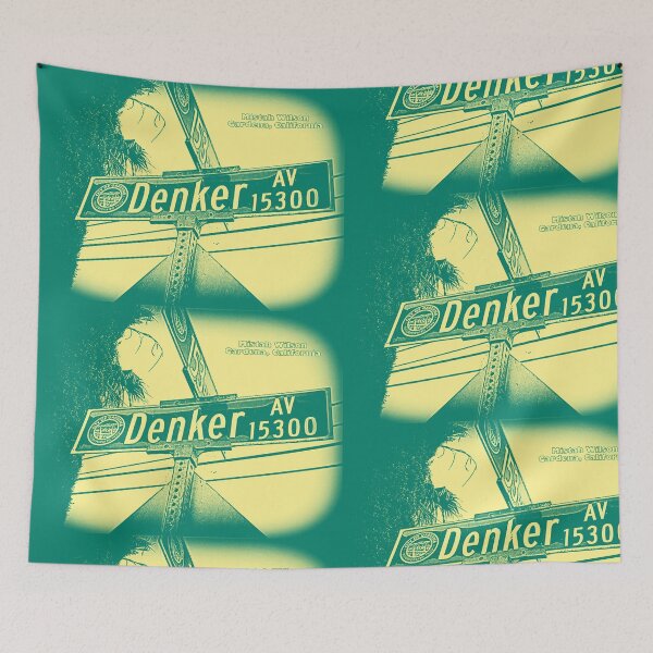 Item preview, Denker Avenue, Gardena, California by Mistah Wilson designed and sold by The Street Sign Store.
