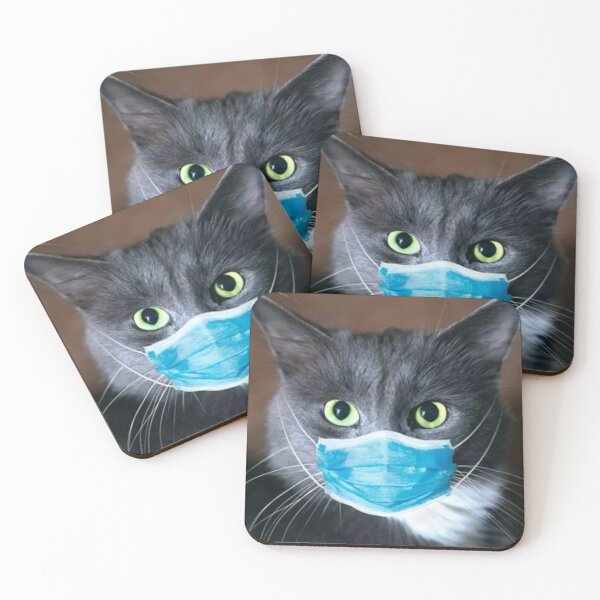 Item preview, mask cat designed and sold by Fine Art California.