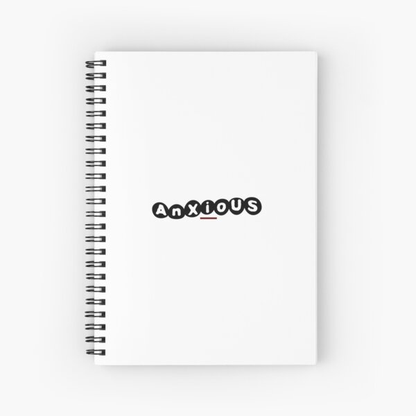 Anxious Spiral Notebook