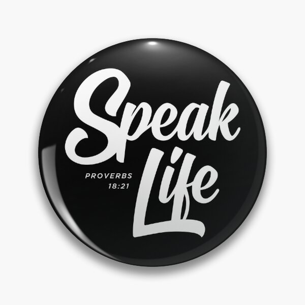 Item preview, Speak Life tshirt design designed and sold by LOC-Designs.