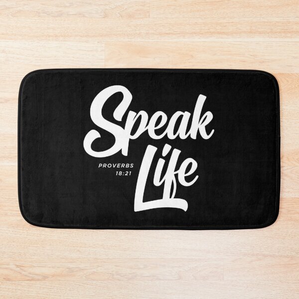 Item preview, Speak Life tshirt design designed and sold by LOC-Designs.