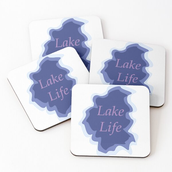 Item preview, Purple Ombre Lake Life designed and sold by ArtsyRabbit.