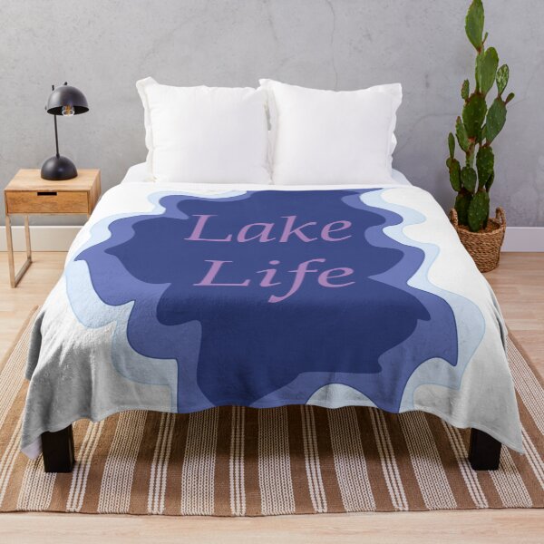 Item preview, Purple Ombre Lake Life designed and sold by ArtsyRabbit.