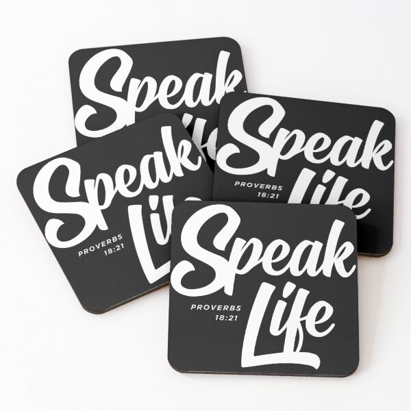 Item preview, Speak Life tshirt design designed and sold by LOC-Designs.