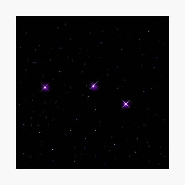 Orion's belt Photographic Print