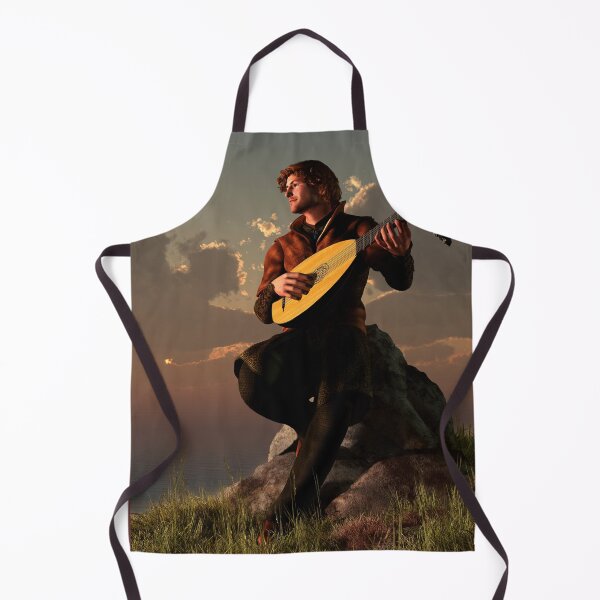 Item preview, Bard with Lute designed and sold by Daniel Eskridge.