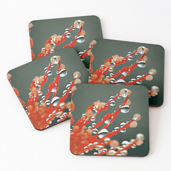 Item preview, Coral On Grey designed and sold by ShotsOfLove.