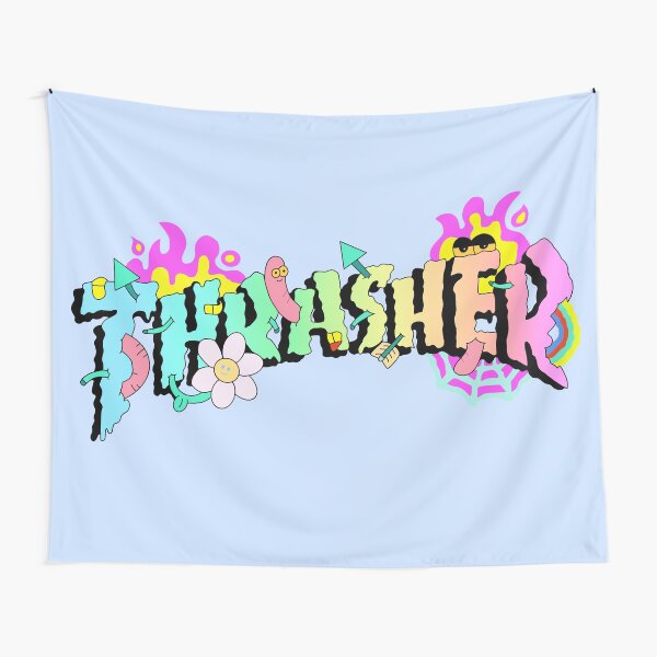 Thrash pop art Tapestry