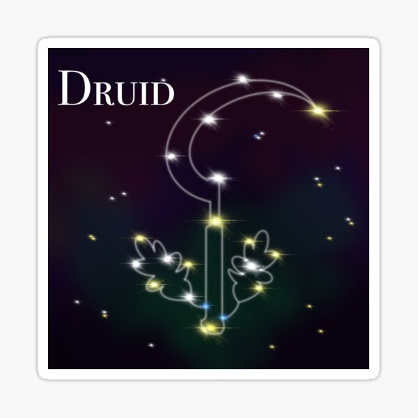 Druid Constellation Sticker