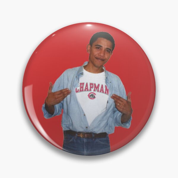 Item preview, Young Obama Wearing A Chapman College Shirt designed and sold by melinarae.