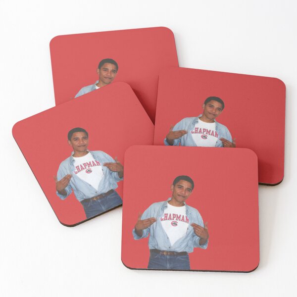 Item preview, Young Obama Wearing A Chapman College Shirt designed and sold by melinarae.