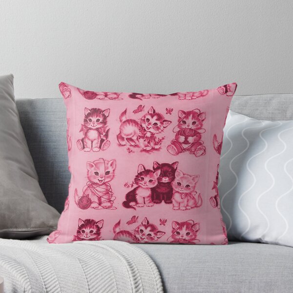 Item preview, Gatitos Kitsch Rosados designed and sold by gatonelson6.