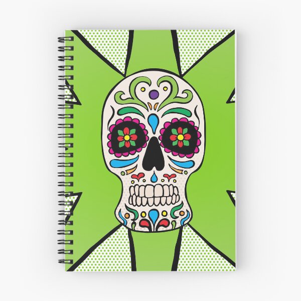 Item preview, Sugar Skull - Green designed and sold by FlyingDodo.