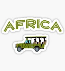 African Safari Sticker