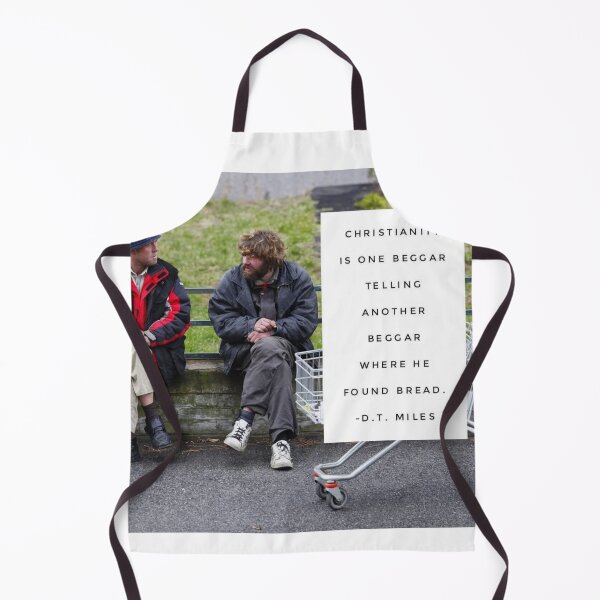 Item preview, Christianity is one beggar telling another beggar where he found bread designed and sold by Biblecafe.