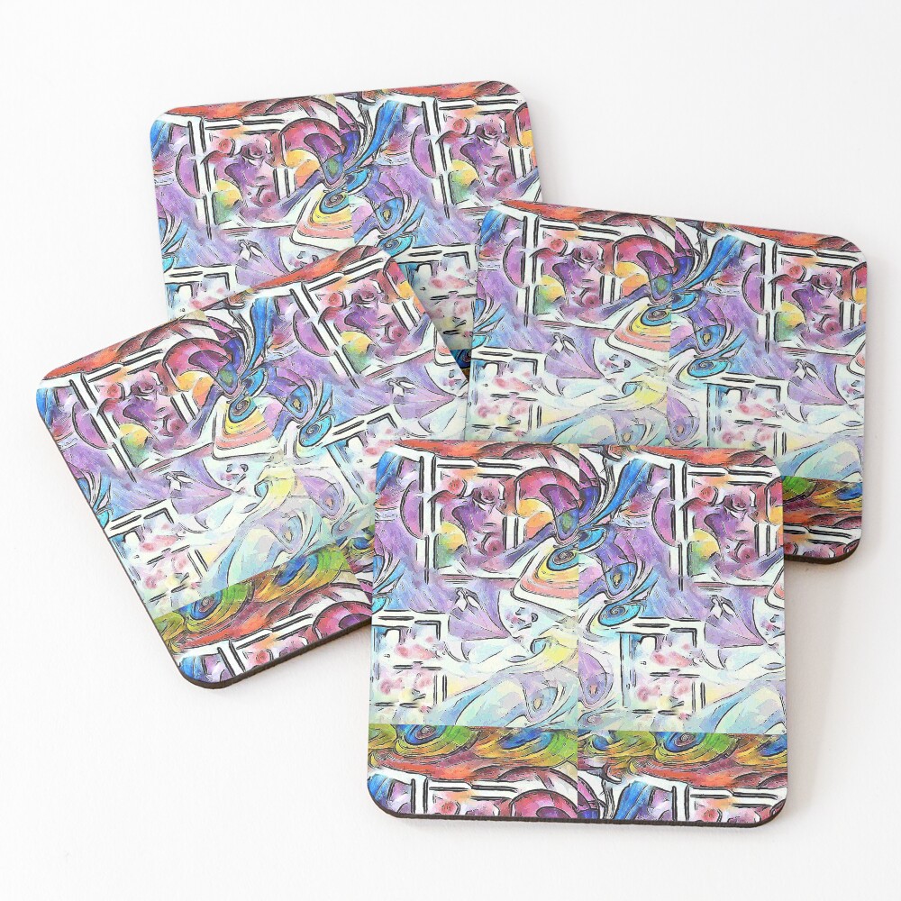 Item preview, Coasters (Set of 4) designed and sold by TheAbstracts.