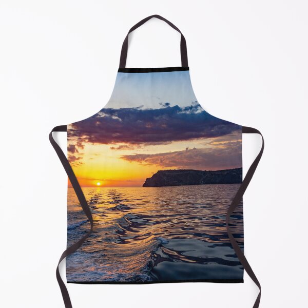 Item preview, Raging Sea Waves at Sunset in the Ocean designed and sold by coffeetea2020.