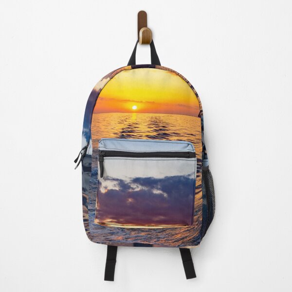 Item preview, Raging Sea Waves at Sunset in the Ocean designed and sold by coffeetea2020.