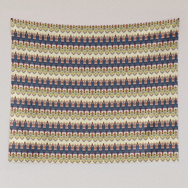 Item preview, Yellow face pattern art designed and sold by Frostyjenson.