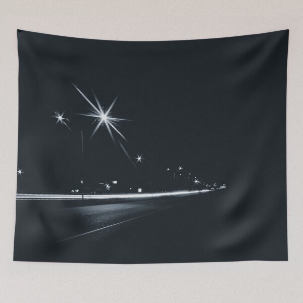 Item preview, Black and White Night Cityscape designed and sold by Skywalker115959.