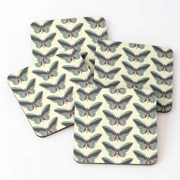 Item preview, Cerulean Patterned Butterfly designed and sold by Yemena.