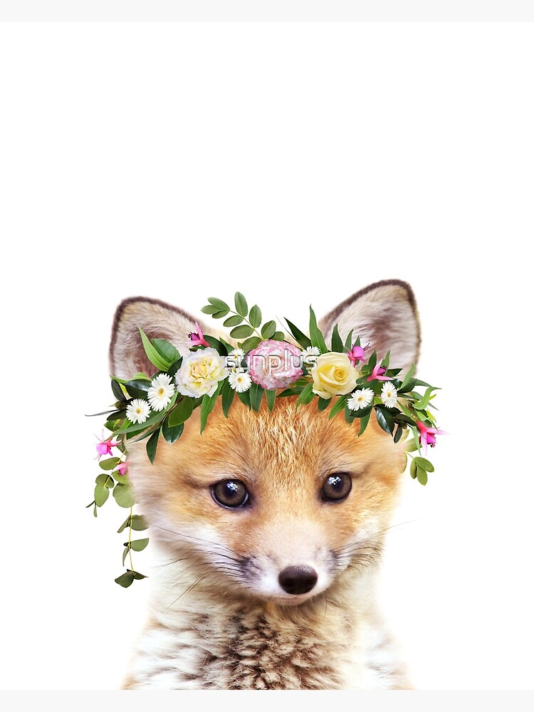 Лисята. Фото животных. Fox Flowers. Flower foxes