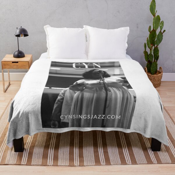 Item preview, Cyn Sings Jazz: Black and White designed and sold by CoffeeCupLife2.