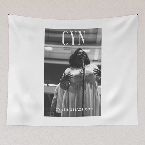 Item preview, Cyn Sings Jazz: Black and White designed and sold by CoffeeCupLife2.