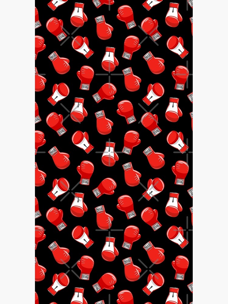 Red Boxing Gloves Zipper Pouch for Sale by littlearrow
