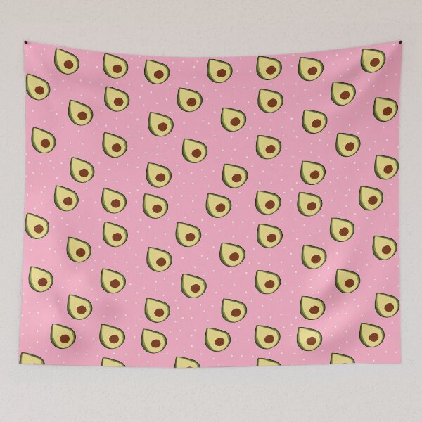Item preview, Avocados in Pink designed and sold by AlbaDeWitt.