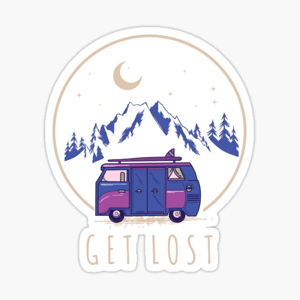 To find your way home Sticker