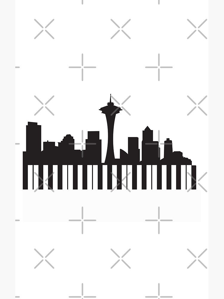 Thumbnail 3 of 3, Sticker, Seattle Musician designed and sold by ColeRW.