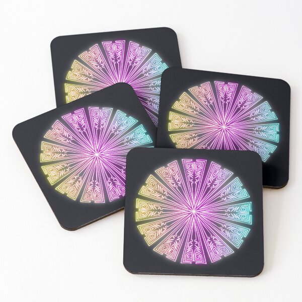 Item preview, Glowing Multicolored Neon Cyber Wheel designed and sold by dylanxh.