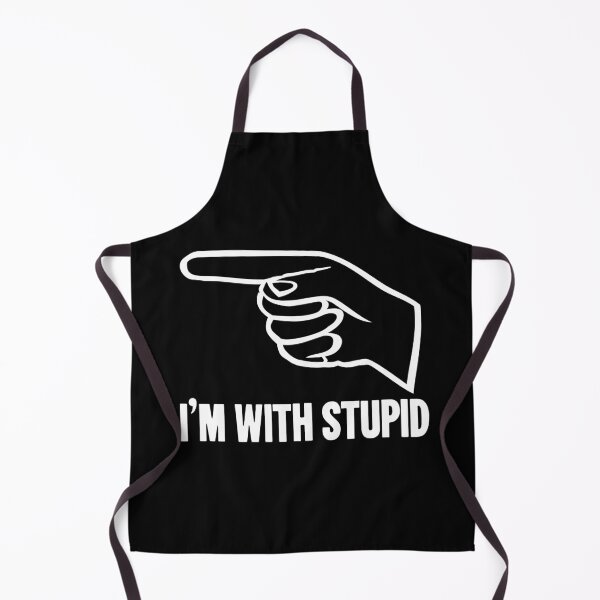 Item preview, I'm With Stupid designed and sold by Good-Looking Corpse.