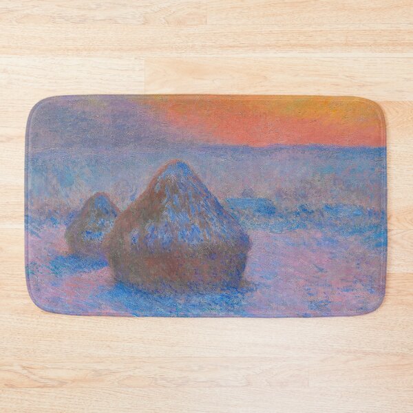Item preview, Painting Art, Claude Monet Artist Paintings, Stacks of Wheat designed and sold by SasyJamArt.