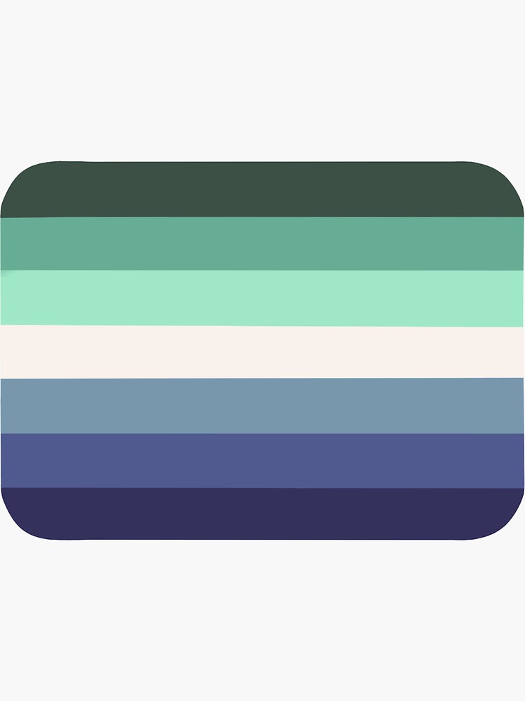 Gay Man Pride Flag Sticker For Sale By Riasere Redbubble 2083