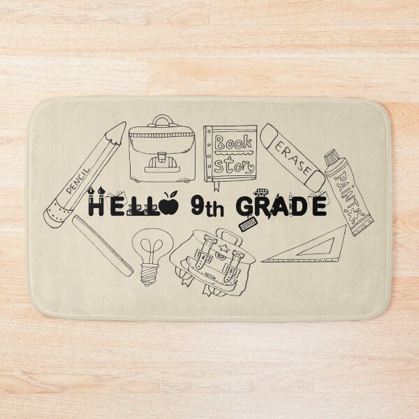 Item preview, Hello 9th Grade, Back to School designed and sold by marosharaf.