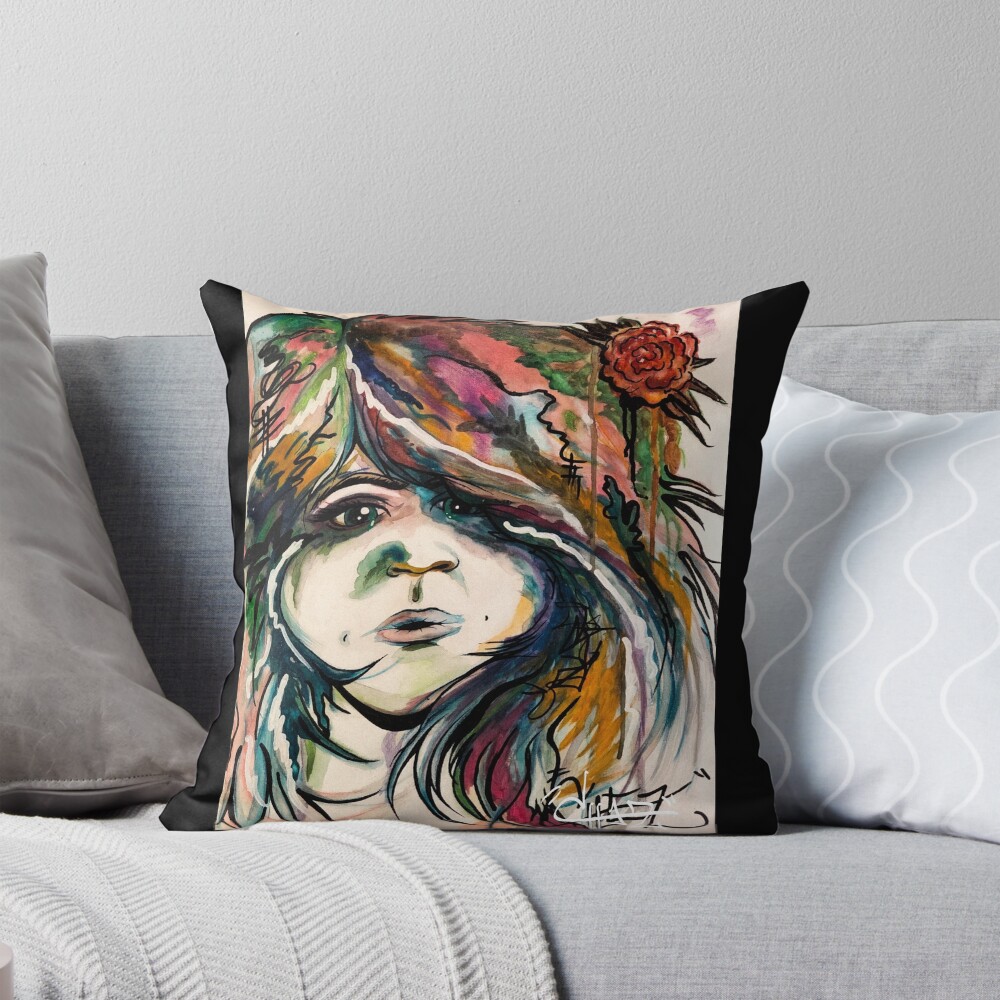 Item preview, Throw Pillow designed and sold by -CH3Z.
