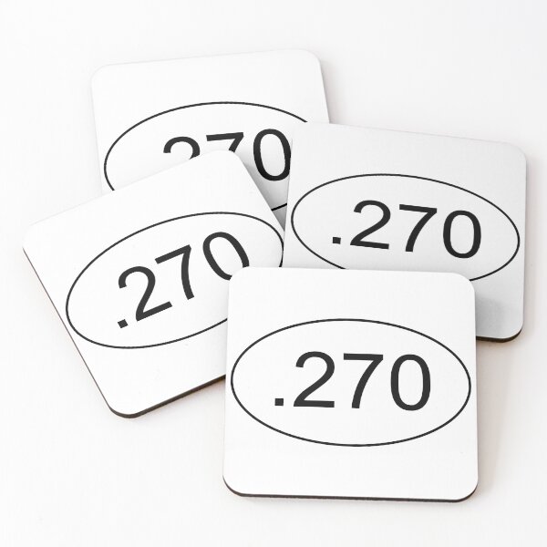 Item preview, .270 Hunting caliber marathon sticker designed and sold by SantaLisaPier.