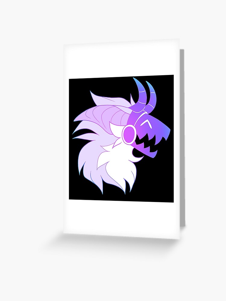 Protogen Mask | Greeting Card