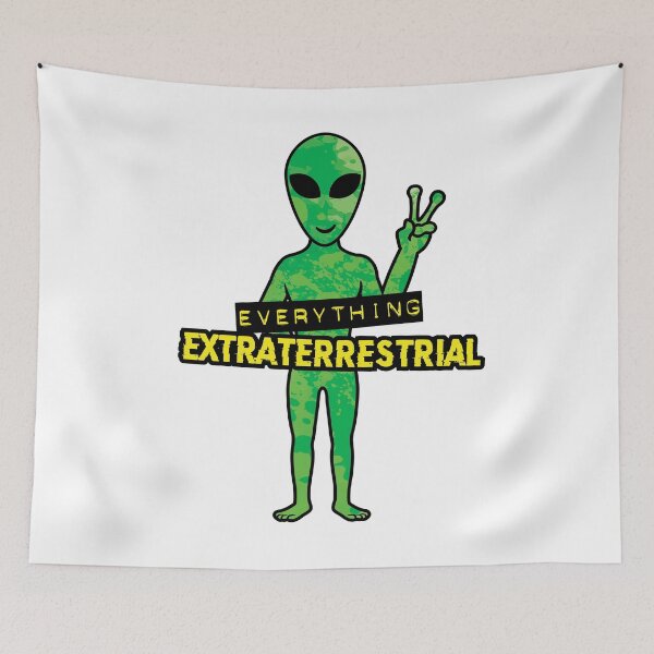 Item preview, Everything Extraterrestrial designed and sold by AlienMerch.