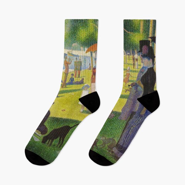 Item preview, Painting Art, George Seurat Paintings Artist,  A Sunday On La Grande Jatte designed and sold by SasyJamArt.