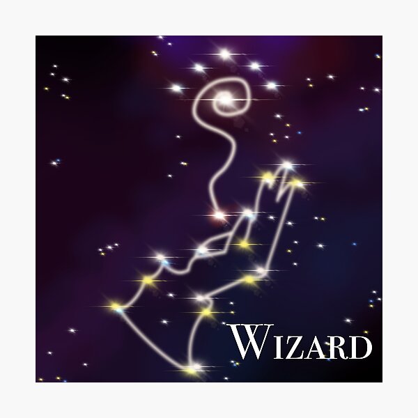 Wizard Constellation Photographic Print