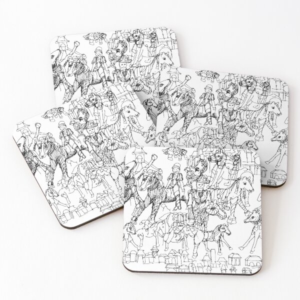 Item preview, Horses, Horseback Riders, TeresaTown at Redbubble,  2020 designed and sold by Mark Stansberry.