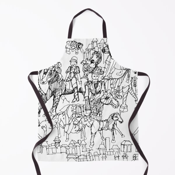 Item preview, Horses, Horseback Riders, TeresaTown at Redbubble, 2020 designed and sold by Mark Stansberry.