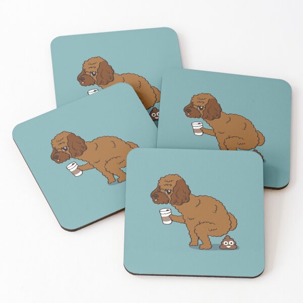 Item preview,  Coffee makes Poodle poop designed and sold by Huebucket.