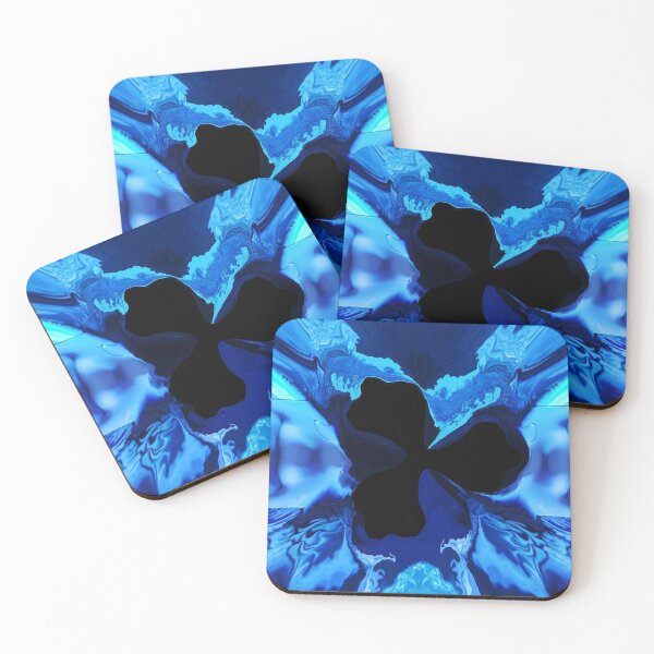 Item preview, Deep Ocean Blue Flower designed and sold by Chand Khalid.