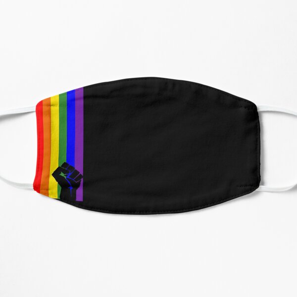 BLM and LGBTQIA+ Pride Mask Mask