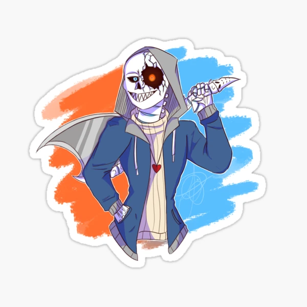 Killer Sans Sticker for Sale by C15u5hi