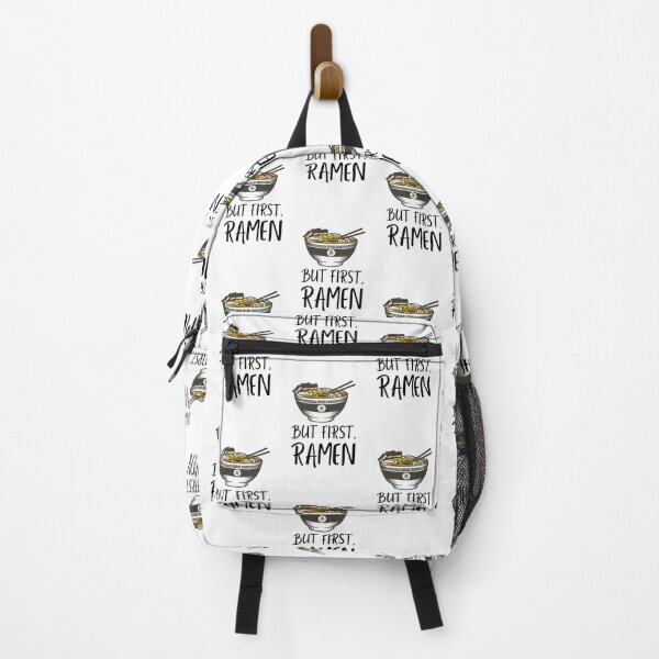 Item preview, But First Ramen Quote for Noodle Addicts designed and sold by javes93.